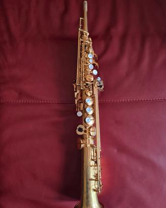 Sassofono Soprano Rampone & Cazzani R1 Jazz placca