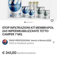 Kit impermeabilizzante camper 7mq