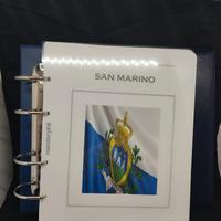 San Marino : divisionale fdc 2017/2024 con 5 euro