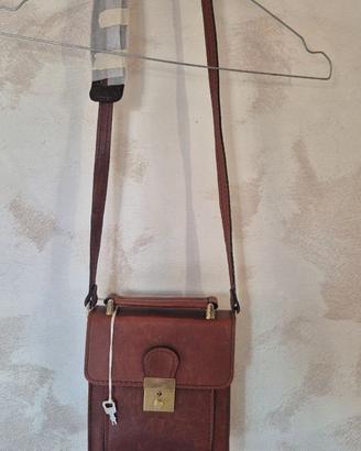 borsello in pelle vintage