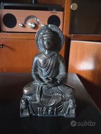 Statua Buddha in ottone – Meditazione Dhyana Mudra