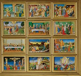 Quadro sulla vita di Gesù cristo