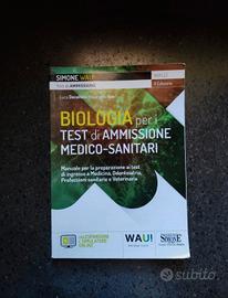libro:"biologia per i test di ammissione med