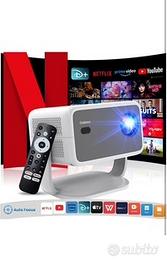 4K Proiettore con Wifi e Bluetooth 1080