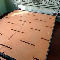 Rarissimo letto matrimoniale flou