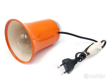Lampada  scrivania vintage arancione modernariato