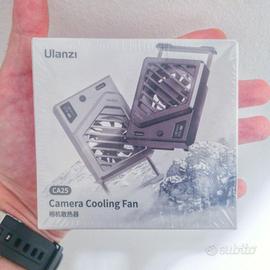 Ventilatore della fotocamera Ulanzi CA25, Nero