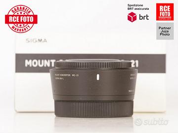 Sigma MC-21 Mount Converter SIGMA SA / L-MOUNT (Le