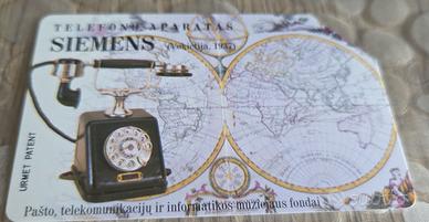 SCHEDA TELEFONICA SIEMENS INTERNAZIONALE