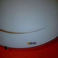 Plafoniera in vetro. 