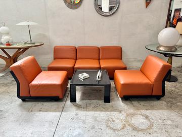 Set di 5 poltrone di Mario Bellini per B&B Italia