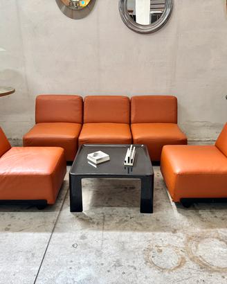 Set di 5 poltrone di Mario Bellini per B&B Italia