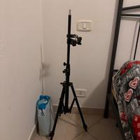 Lampada set fotografici con sostenitore allungabil