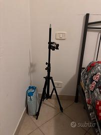 Lampada set fotografici con sostenitore allungabil