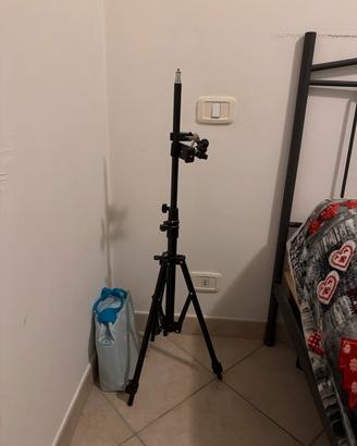 Lampada set fotografici con sostenitore allungabil