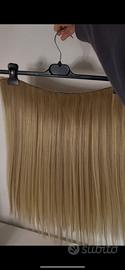 Set 6 Extension a Fascia Bionde Capelli Veri