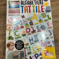 Gioco da tavolo Alfabetiere tattile