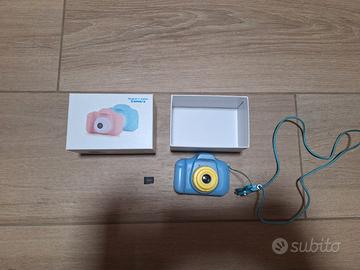 Macchine fotografiche per bambini rosa e blu