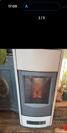 Stufa a pellets Piazzetta canalizzata