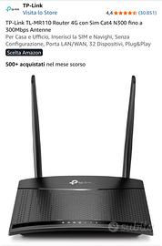Router 4g TP LINK con sim