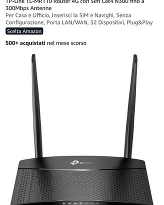 Router 4g TP LINK con sim
