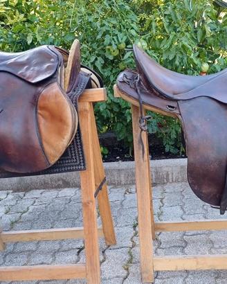Selle equitazione cavallo Colombia vintage