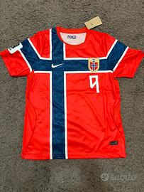 Football Shirt Braut Halland 9 Norvegia