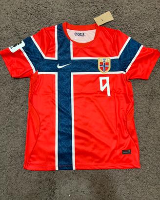Football Shirt Braut Halland 9 Norvegia