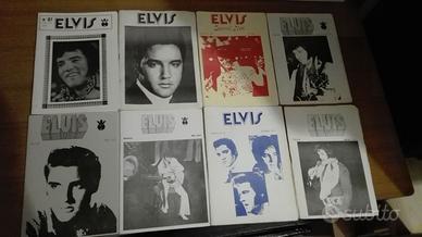 Elvis Presley lotto 22 fanzine fun club anni 70.