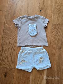 Completo neonato Winnie the Pooh nuovo 1-3 m