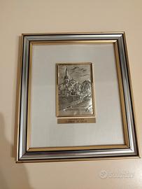 Quadro con Piastra in Argento 