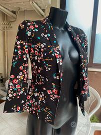 Blazer bershka fiorato