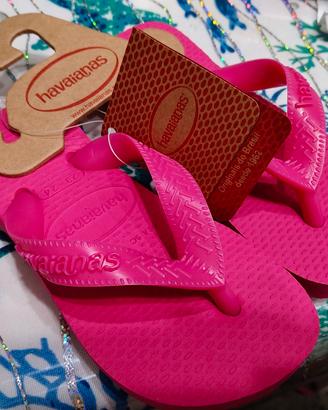 infradito bambina Havaianas Pink Flux 23 -24