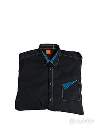 Camicia Hugo Boss marrone scuro