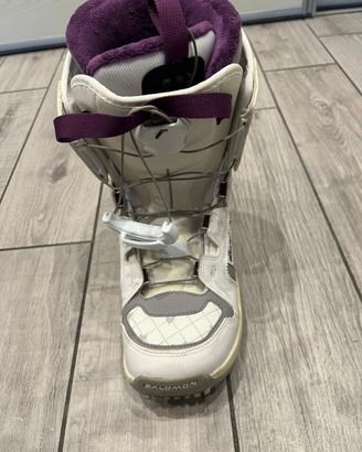 Scarponi Snowboard Salomon  Donna
