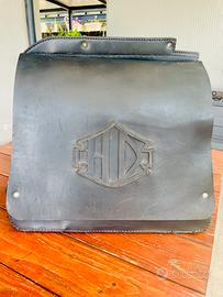 Borsa laterale in cuoio artigiabale per HD