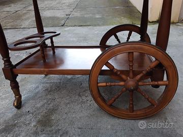 Tavolino portavivande vintage