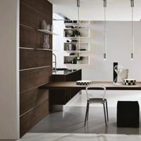 TITANIO Cucina con oasi Dispensa | 300 cm