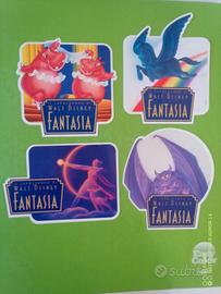 Disney Fantasia adesivi vintage 