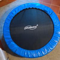 Trampolino, tappeto per fitness 