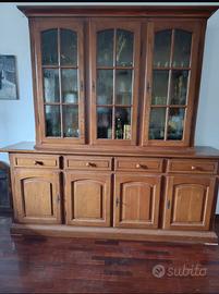 Mobile per soggiorno in legno massiccio