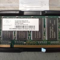 memoria ram 256MB