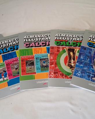  fascicoli almanacco illustrato calcio 