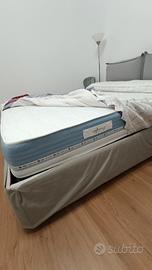 struttura letto ikea materasso Eminflex 140 x 190