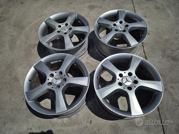 Cerchi In Lega Da 17" Per Mercedes Classe C - Vito