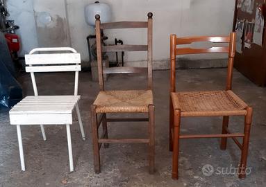 SEDIE E TAVOLI IN FORMICA VECCHI