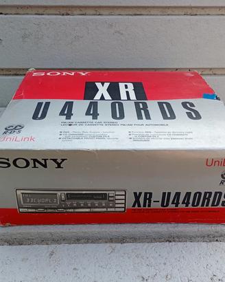 Autoradio Sony Cassette XR U440RDS