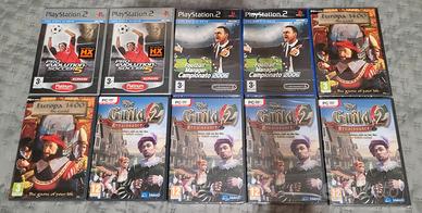 Giochi PC e PS2 nuovi e sigillati