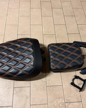Sella biposto Harley Davidson Sportster S