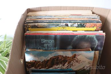 Box di 50 vinili assortiti